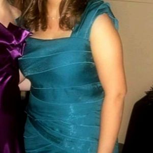 Size 12 Teal Formal Dress - Like New